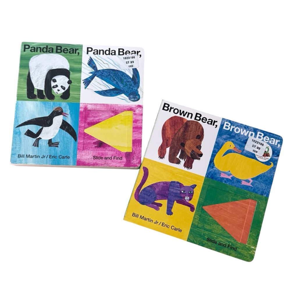 NEW Eric Carle Slide and Find Board Book Set (G148)
